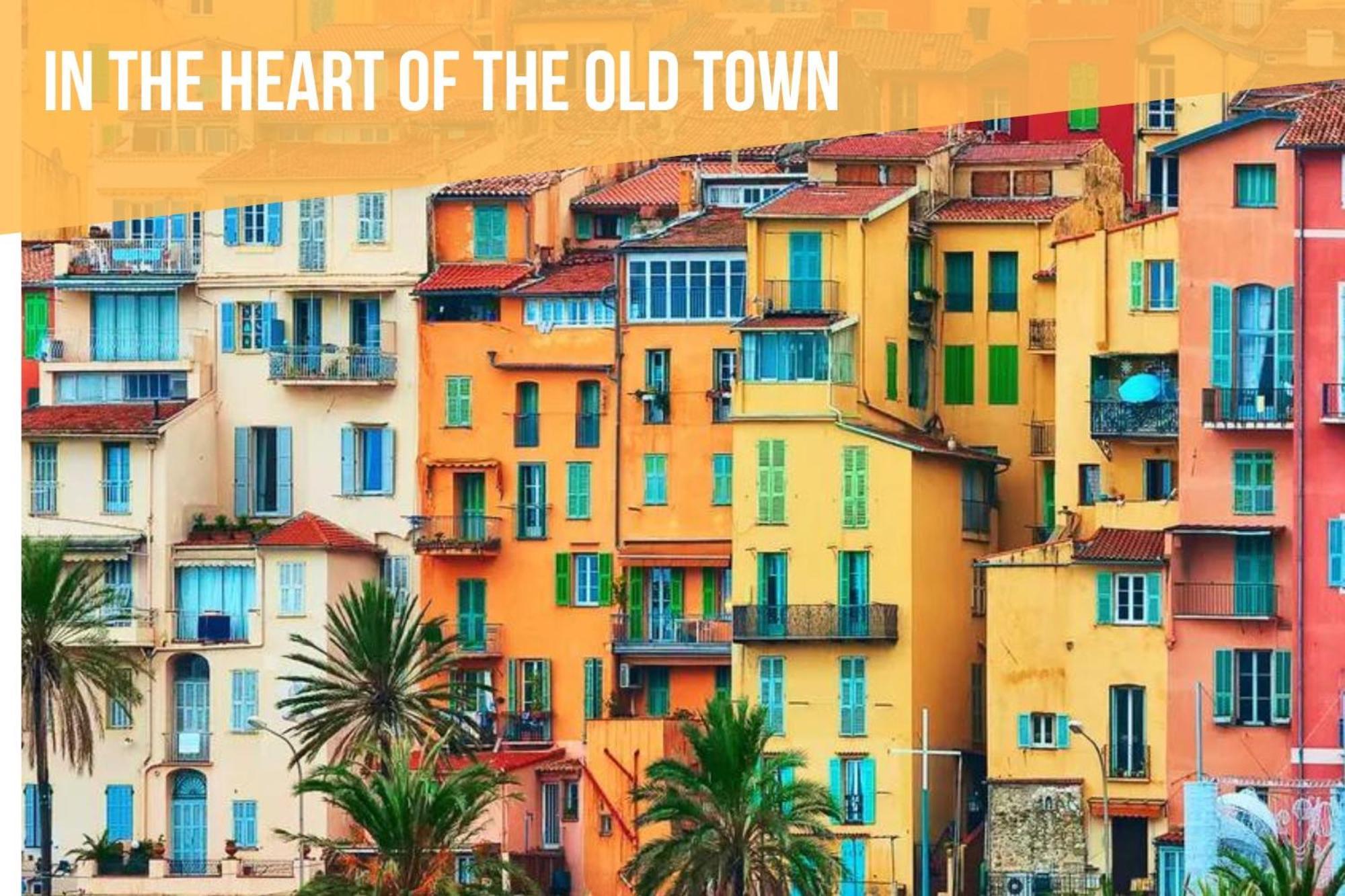 Ou Mentounasc - Duplex Vieille Ville Menton - Free Parking Εξωτερικό φωτογραφία